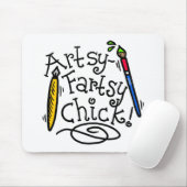 Artsy-Fartsy Chick Muismat (Met muis)