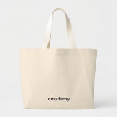 artsy fartsy grote tote bag (Voorkant)