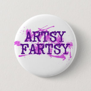 Artsy Fartsy Ronde Button 5,7 Cm