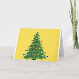 Artsy Feliz Navidad Feestdagen Kaart
