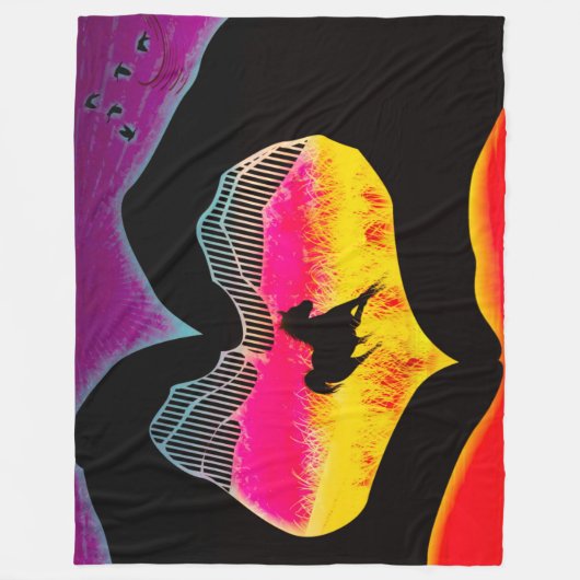 Artsy Fleece Deken (Voorkant)