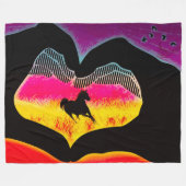 Artsy Fleece Deken (Voorkant (Horizontaal))