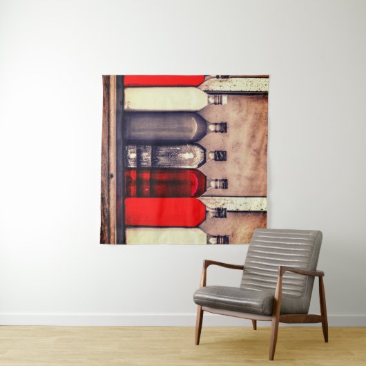 Artsy-flessen Wandkleed (In Situ (horizontaal))