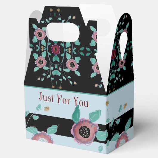 Artsy Floral Bedankdoosjes (Geopend)