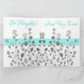 Artsy Floral in Grays Kaart (Binnen)