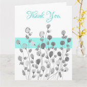 Artsy Floral in Grays Kaart (Gele Bloem)