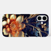 Artsy Flower Design Telefoonhoes Case-Mate iPhone Case (Achterkant (horizontaal))