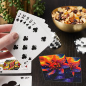 Artsy Flower Pokerkaarten (Insitu)
