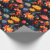 Artsy Flowers Cadeaupapier (Hoek)