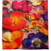 Artsy Flowers Douchegordijn (Voorkant)