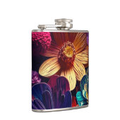 Artsy Flowers Heupfles (Rechts)