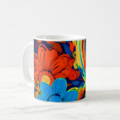 Artsy Flowers Koffiemok (Voorkant links)