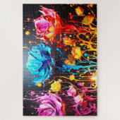 Artsy Flowers Legpuzzel (Verticaal)