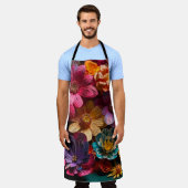 Artsy Flowers Schort (Gedragen)