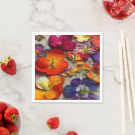 Artsy Flowers Servet