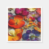 Artsy Flowers Servet (Voorkant)