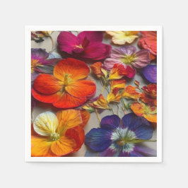 Artsy Flowers Servet