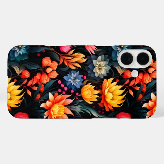 Artsy Flowers telefoonhoesje Case-Mate iPhone Case (Achterkant (horizontaal))