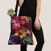 Artsy Flowers Tote Bag (Dichtbij)