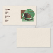 Artsy Football Visitekaartjes (Voorkant / Achterkant)