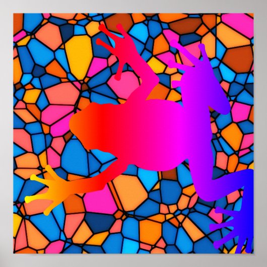 Artsy Frog Poster (Voorkant)