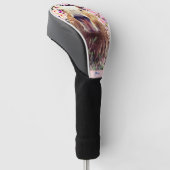Artsy Fun Capybara Golf Driver Hoofd Hoesje Golfheadcover (Schuin)