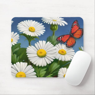 Artsy Fun Daisies en Butterflies Muismat