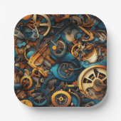 Artsy Gears Papieren Bordje (Voorkant)