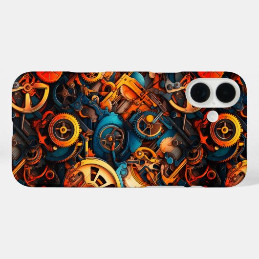 Artsy Gears telefoonhoesje Case-Mate iPhone Case (Achterkant (horizontaal))