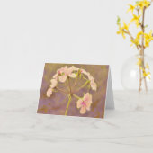 Artsy Geranium Bunch uit Gertie's Garden Kaart (Gele Bloem)