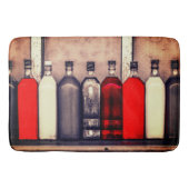 Artsy glazen flessen badmat (Voorkant)