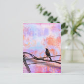 Artsy Grackle Briefkaart (Staand voorkant)