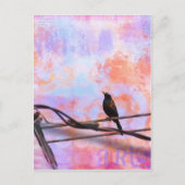 Artsy Grackle Briefkaart (Voorkant)