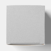 Artsy Gray Texture Bedankdoosjes (Bovenkant)