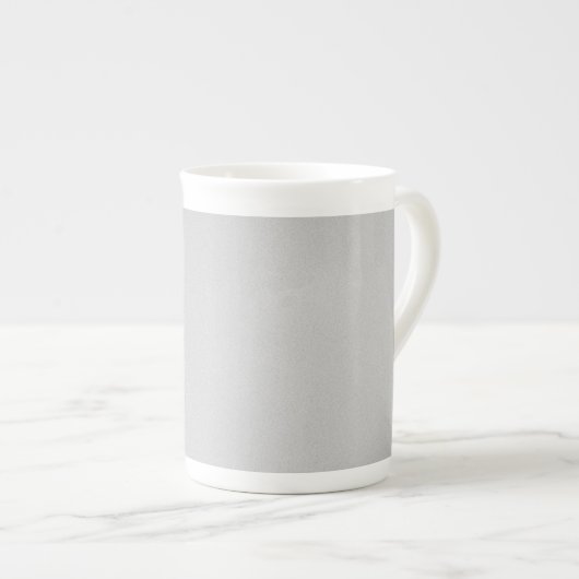 Artsy Gray Texture Porselein Kop (Voorkant rechts)