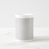 Artsy Gray Texture Porselein Kop (Voorkant)