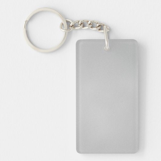 Artsy Gray Texture Sleutelhanger (Voorkant)