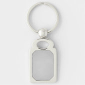 Artsy Gray Texture Sleutelhanger (Voorkant)