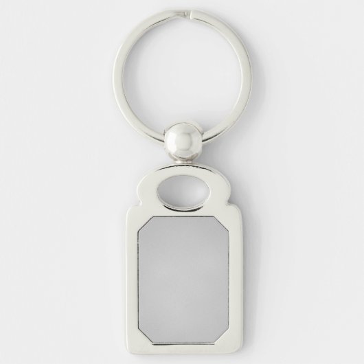Artsy Gray Texture Sleutelhanger (Voorkant)