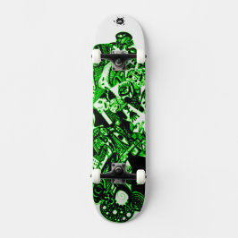 Artsy Green Persoonlijk Skateboard
