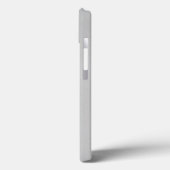 Artsy Grijze Korrelige Textuur Case-Mate iPhone Case (Achterkant / Links)