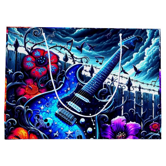 Artsy Guitar Groot Cadeauzakje (Achterkant)