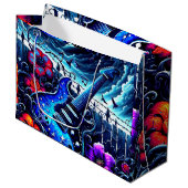 Artsy Guitar Groot Cadeauzakje (Voorkant Gekanteld)