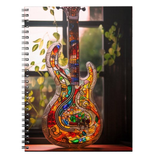 Artsy Guitar Notitieboek (Voorkant)