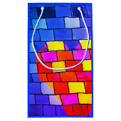 Artsy Hart Gift Bag Klein Cadeauzakje (Achterkant)