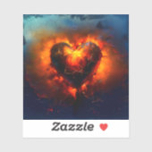 Artsy Heart Sticker (Vel)