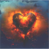 Artsy Heart Sticker (Voorkant)