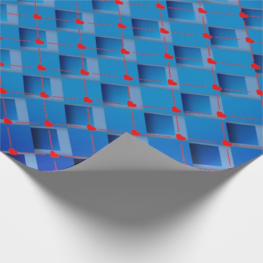 Artsy Hearts Cadeaupapier (Hoek)