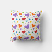 Artsy Hearts Sierkussen (Voorkant)