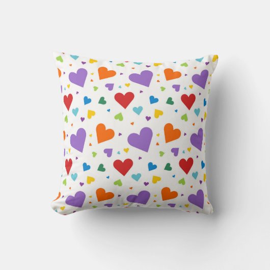 Artsy Hearts Sierkussen (Voorkant)